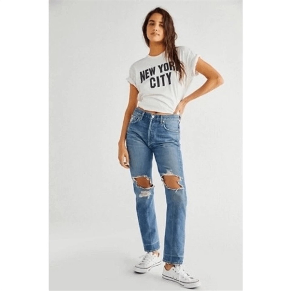 Citizens of Humanity Charlotte High-Rise‎ Straight Jeans in Soiree Size 26